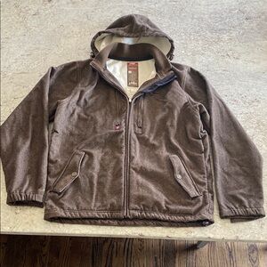 Men’s XL Brown Foursquare Snowboard Jacket